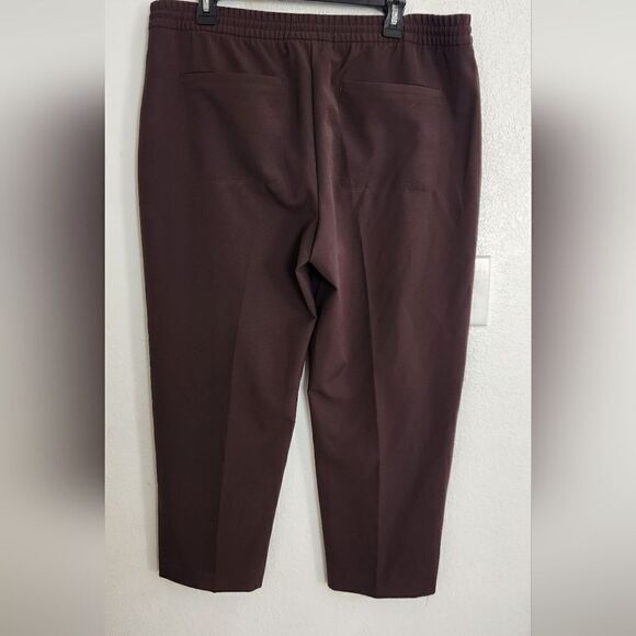 Athleta Endeavor Straight Leg Pant Walnut Brown Size 16 - Picture 4 of 16